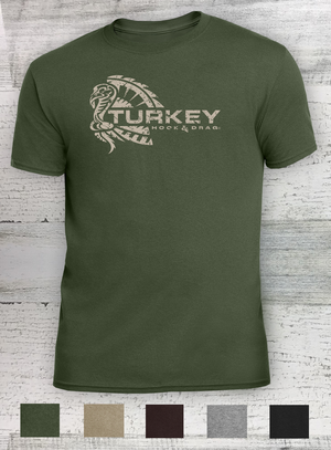 HD Turkey - Short Sleeve - 50/50 Hunting Shirt - various subdued color and Youth options