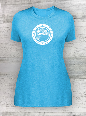 WOMEN’S PERFECT TRI ® TEE - CIRCLE SERIES - Walleye Catfish Crappie Bass