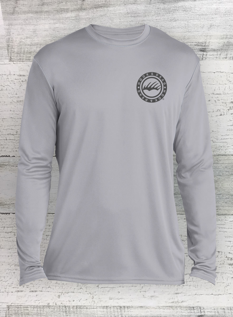 Walleye Tuff - Circle Series - Long Sleeve Performance Tee